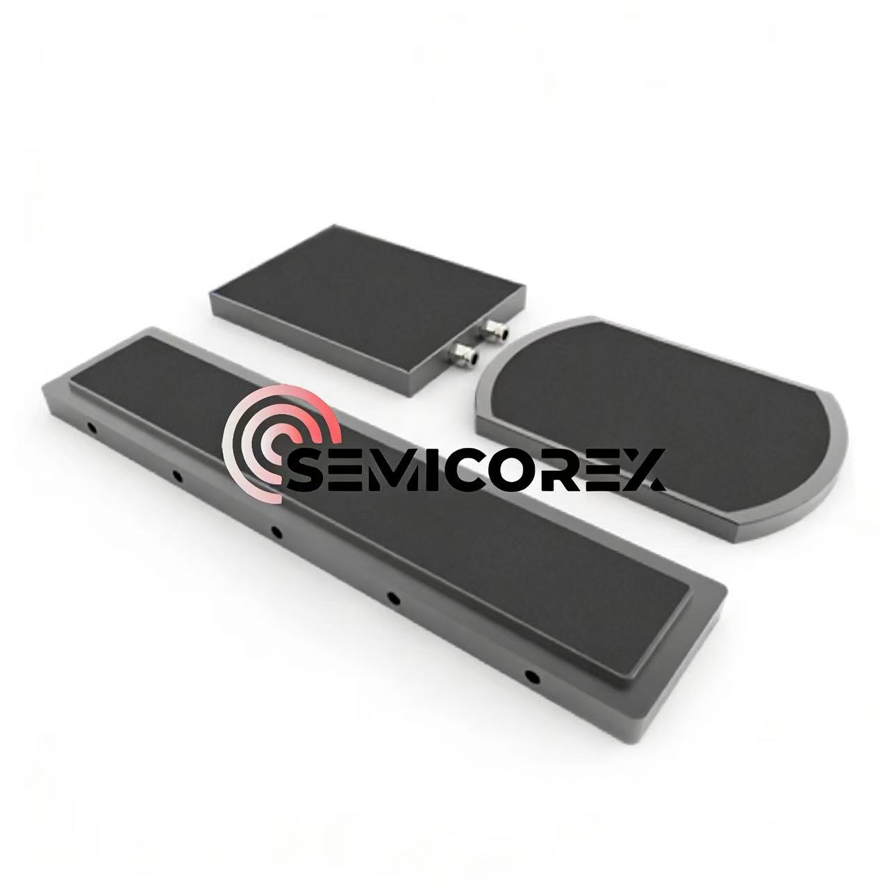 หัวจับสุญญากาศเซรามิกอลูมินาสีดำ