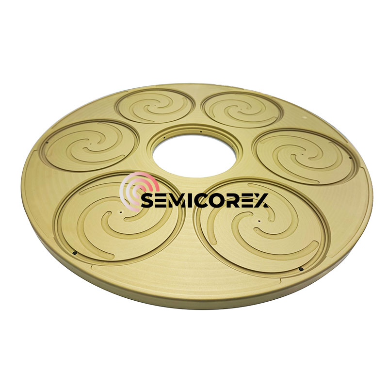 แผ่นดาวเคราะห์เคลือบ TaC